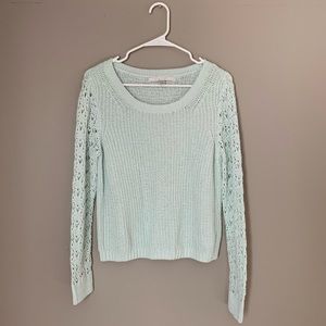 LAUREN CONRAD Knit Sweater Mint